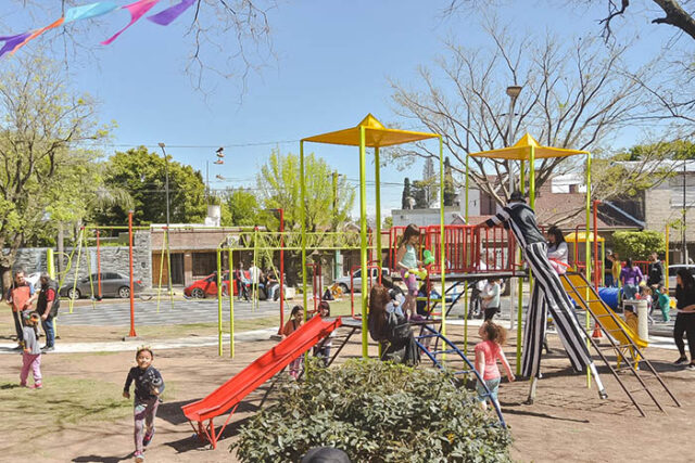 Villa Tesei Selci inauguró este sábado una nueva plaza1 MDN