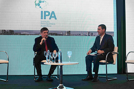 Dr. Daniel Salamone del CONICET y Gabriel Rodriguez Garrido del IPA