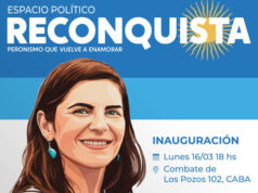 Mariel Fernández lanza en CABA la sede de su espacio político Reconquista