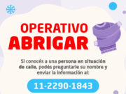 Morón asiste a personas en situación de calle con el Operativo Abrigar
