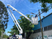 Obras en Moreno: avanzan tareas de pavimentación y renovación del alumbrado público