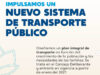 Moreno proyecta cambios en el transporte a partir de 2027