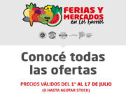 Mercados Bonaerenses en Morón: dónde estarán las ferias durante julio