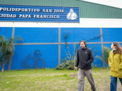 Mariel Fernández recorriendo la Provincia pasó por La Matanza