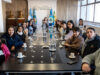 Moreno recibió a una delegación de universitarios de México