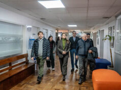 Moreno| Mariel Fernández recorrió Mar del Plata en su campaña provincial