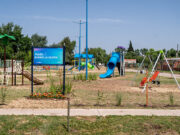 Moreno renovó plazas y espacios públicos en distintos barrios del distrito