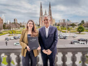 Moreno| Mariel Fernández visitó La Plata en su recorrida por los municipios bonarenses