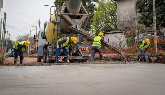 obra re Pavimentación calle San Emilio mdn