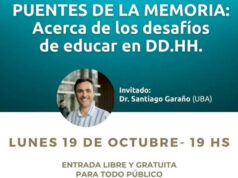 El Colegio Ward realizará una jornada gratuita sobre Memoria y Derechos Humanos