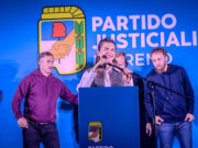 Moreno: Mariel Fernández encabezó el cierre por el Día de la Lealtad