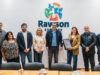 Moreno y Rawson firmaron un convenio de cooperación durante la visita de Mariel Fernández a San Juan