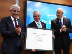 La Universidad de Morón otorgó a Mario Luis Vivas el título de Doctor Honoris Causa